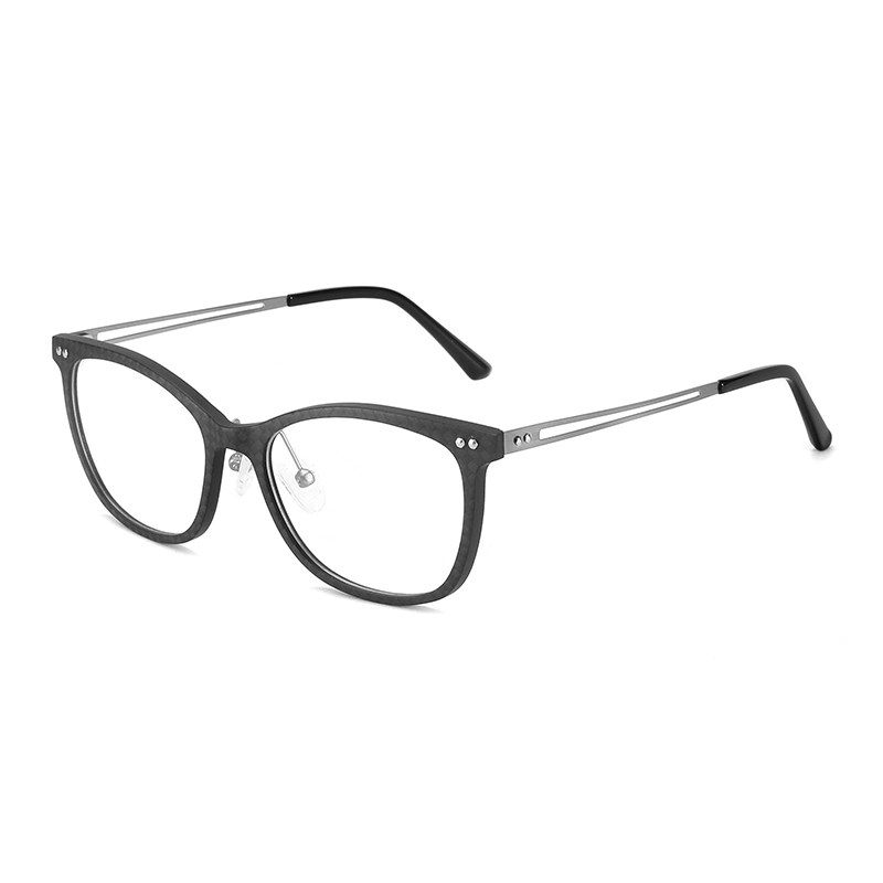 Stronger Ultralight Carbon Fiber Optical Frame with Metal Temples